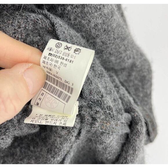 Garmentory SSENSE Sweater Dress Japan Women Small Gold Flecks System Wool Blend - Picture 7 of 10